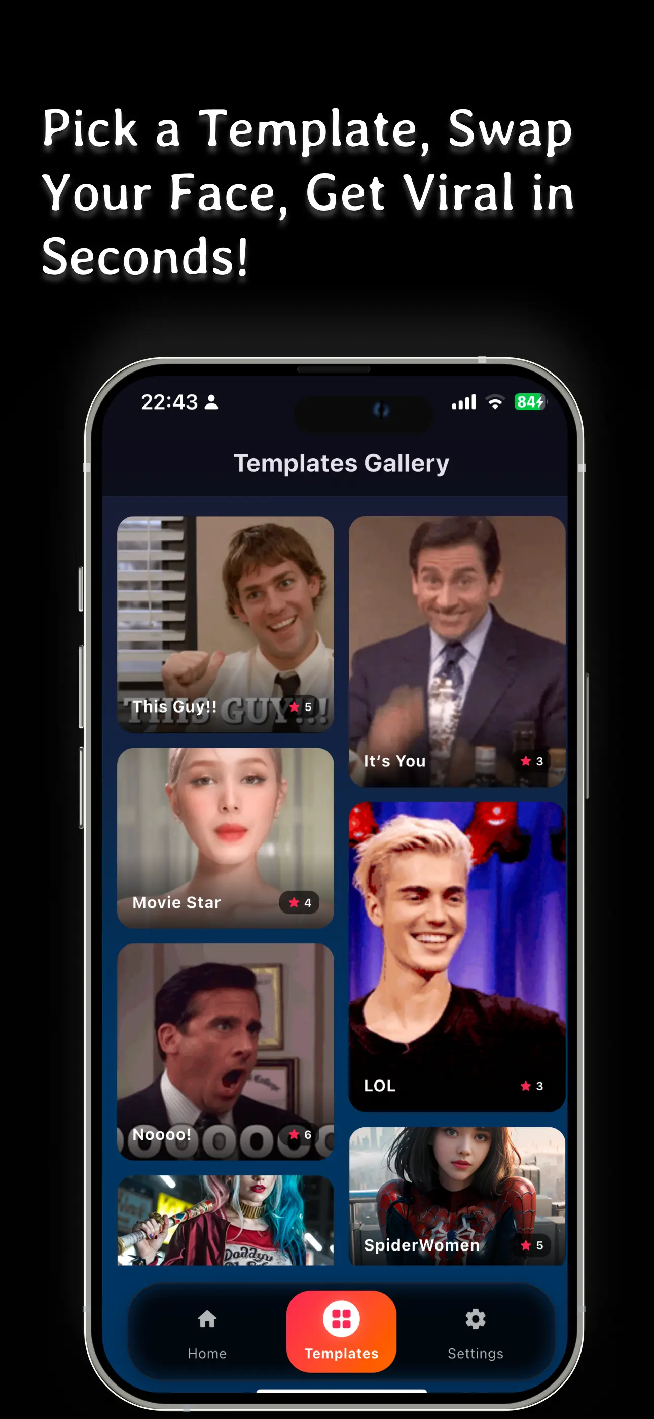 AI Editor creating a GIF