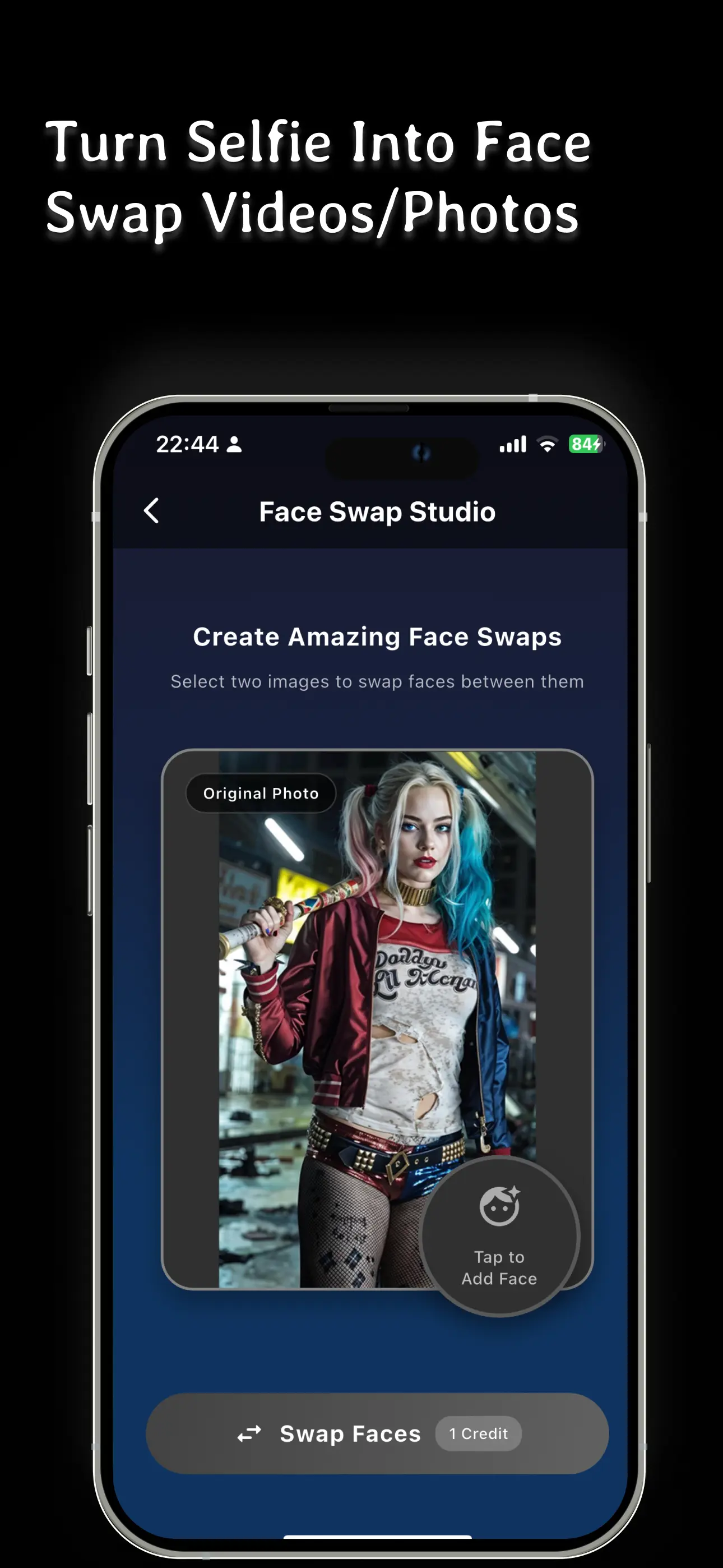 AI Editor video face replacement